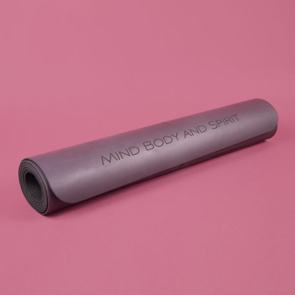 MIND BODY AND SPIRIT Yoga Mat Set - Midnight Purple
